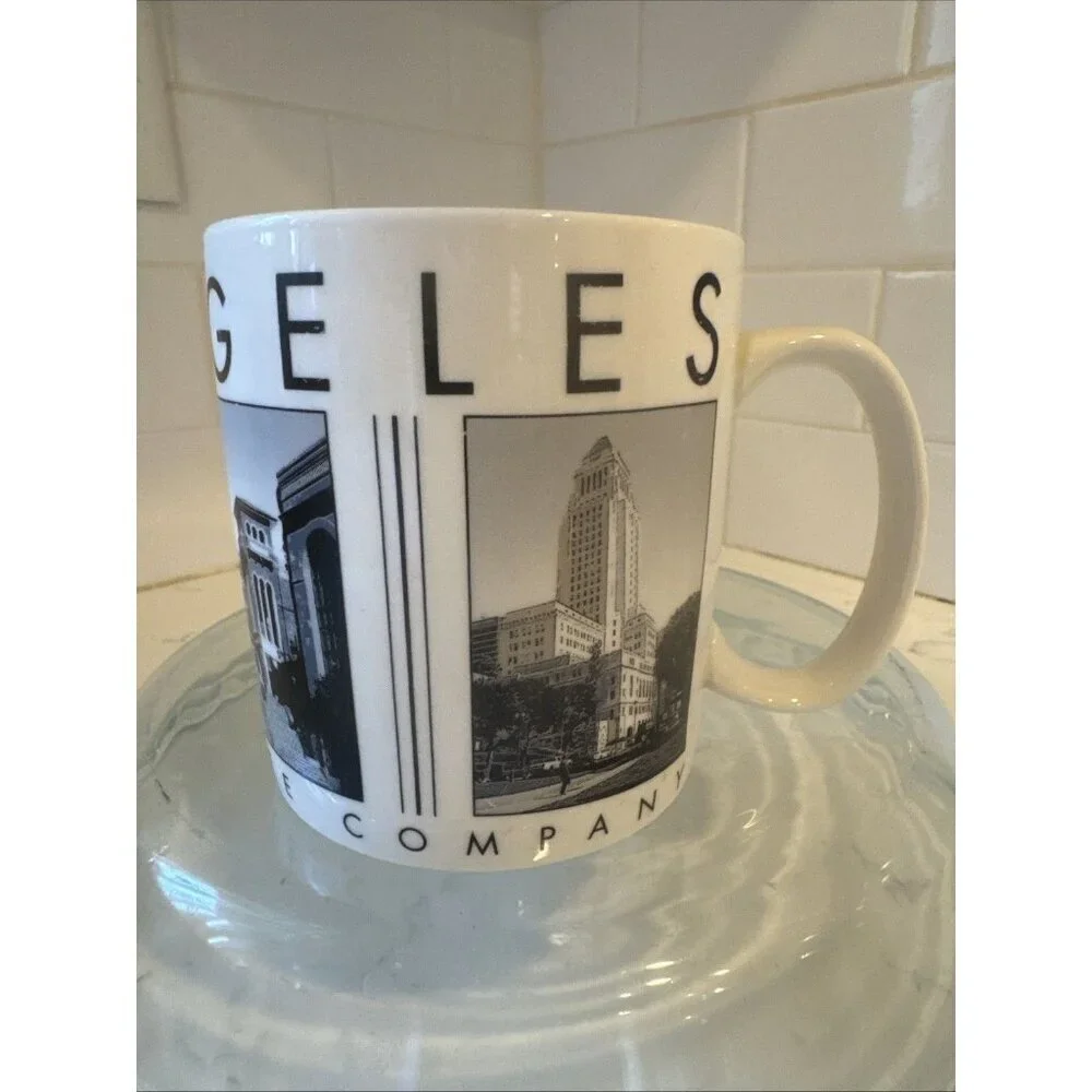 Starbucks 2005 City Scenes Series 18 oz Los Angeles Coffee Mug/Cup By Barista